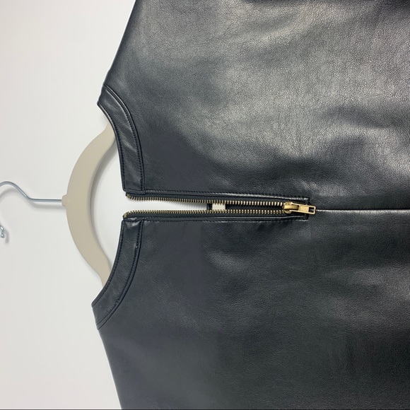 Impulse Fashion Week Crop Top Pleather Structured - Picture 5 of 9